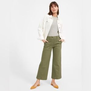 Everlane Wide Leg Crop Pant